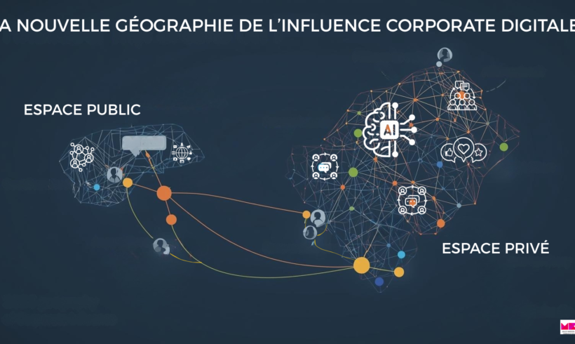 Prospective 2026 #1 — De l’espace public à l’espace privé : la nouvelle géographie de la communication corporate